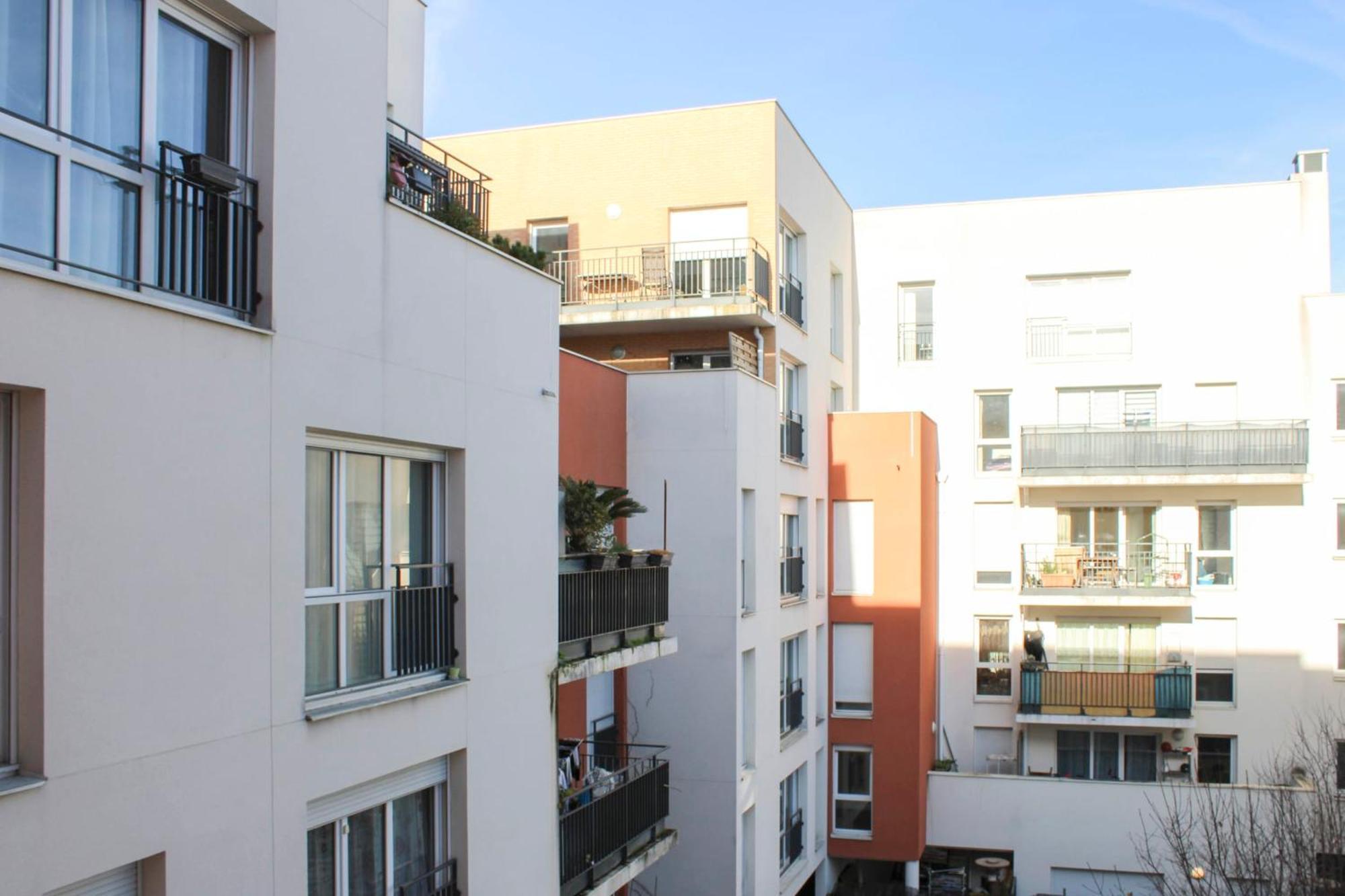 3-Rooms Apartment With Wifi And Balcony 圣但尼 外观 照片