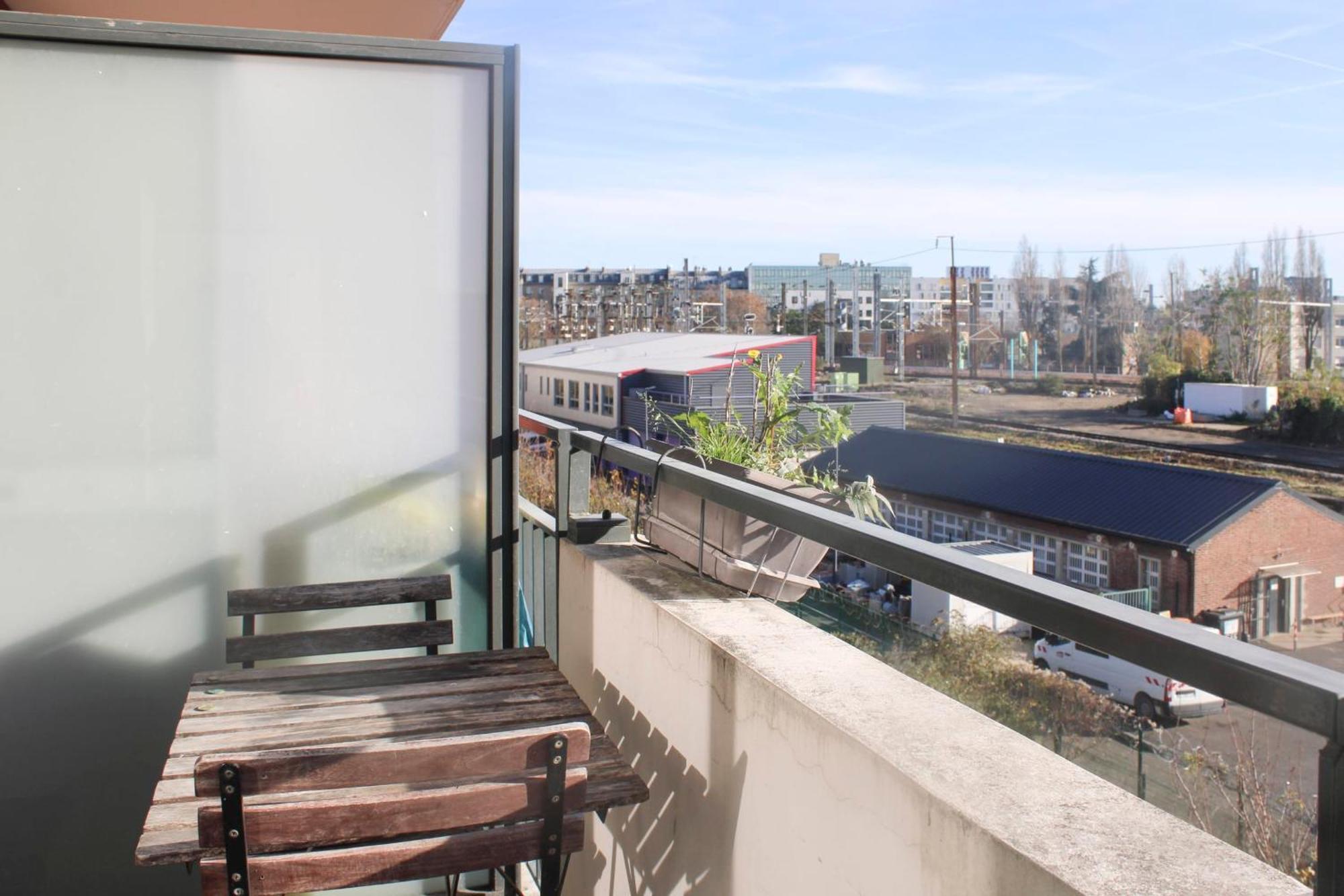 3-Rooms Apartment With Wifi And Balcony 圣但尼 外观 照片