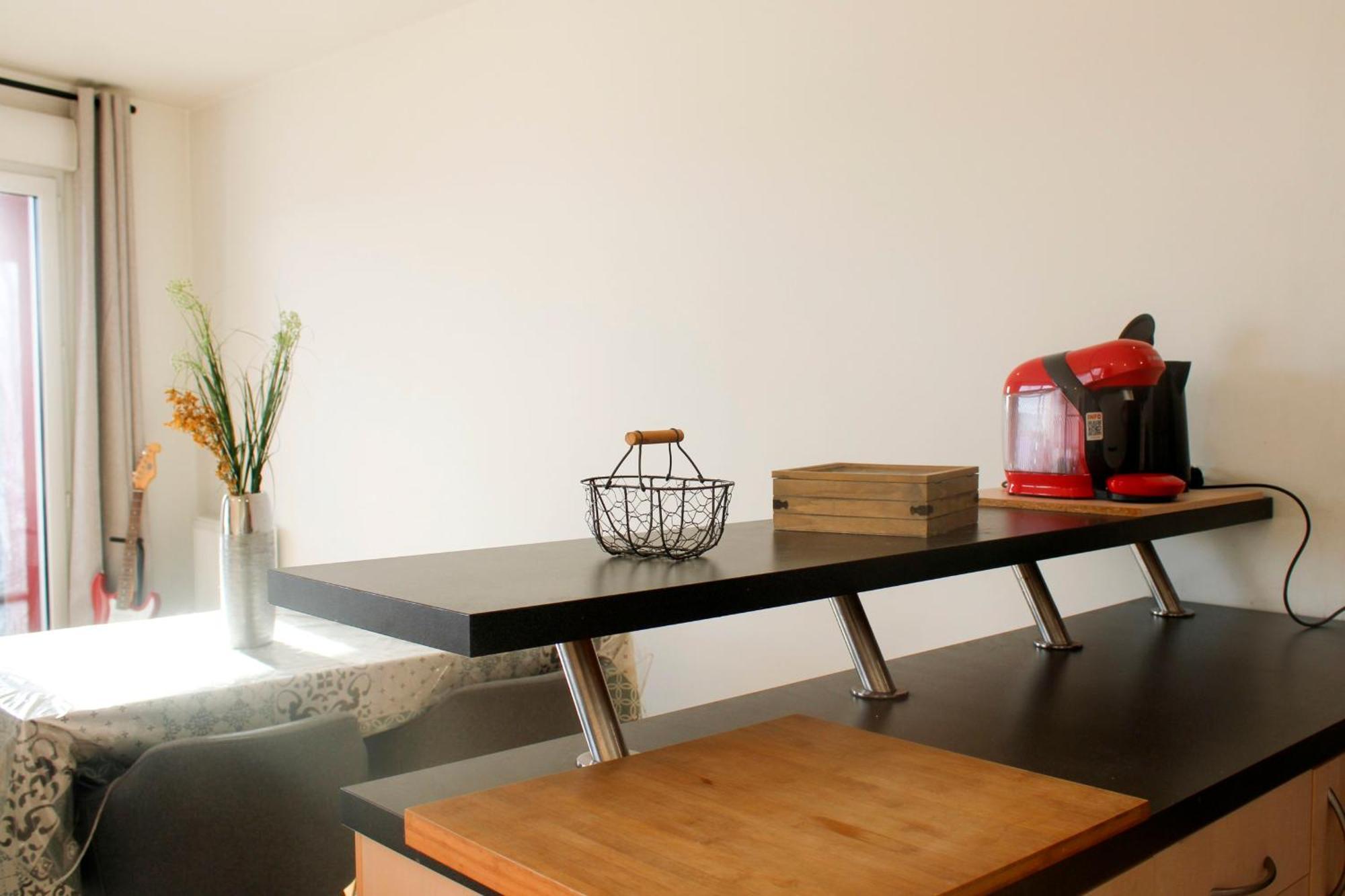 3-Rooms Apartment With Wifi And Balcony 圣但尼 外观 照片