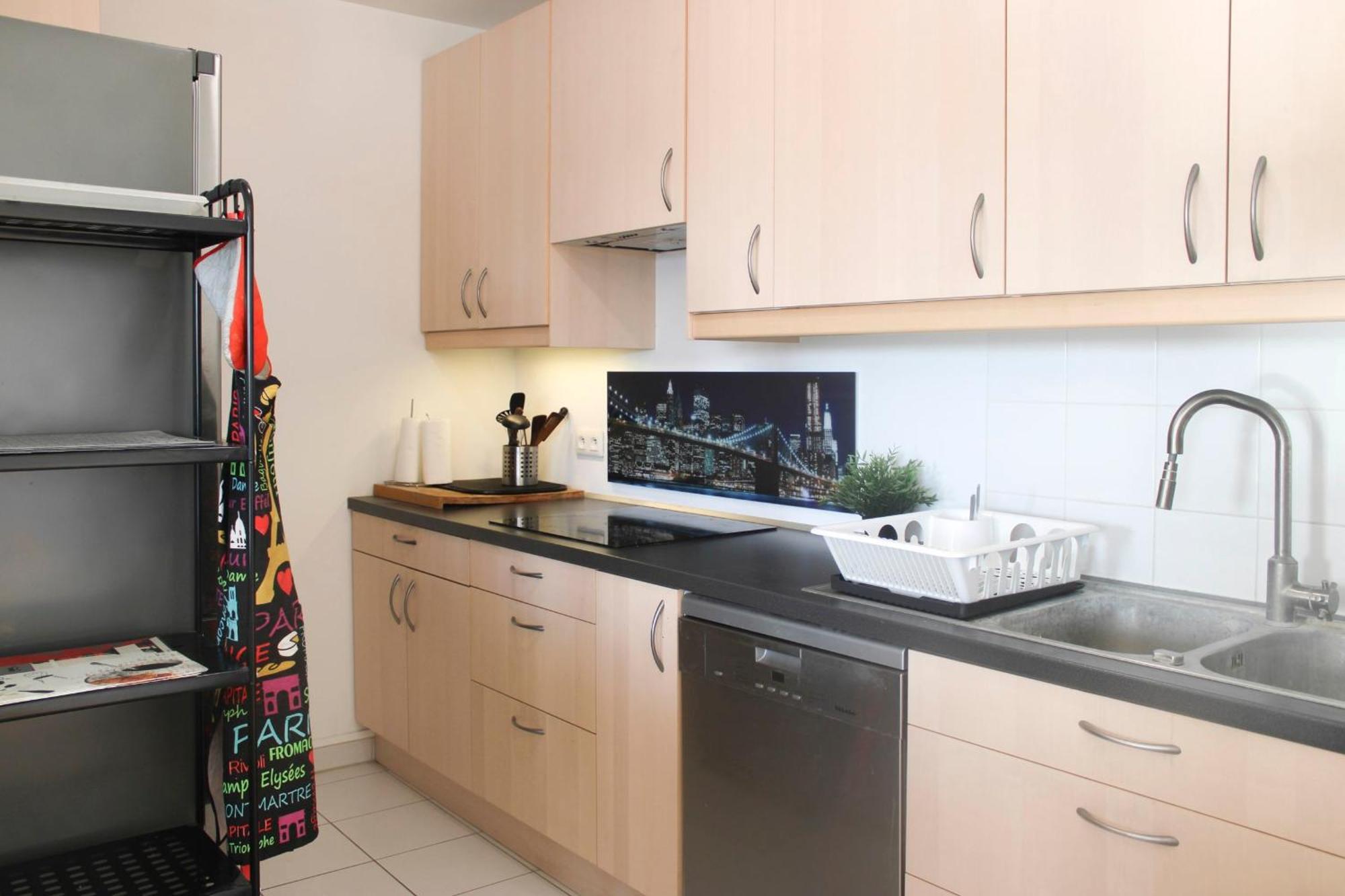3-Rooms Apartment With Wifi And Balcony 圣但尼 外观 照片